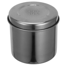 2St Rvs Sterilisatie Container Voor Ointment En Watten
