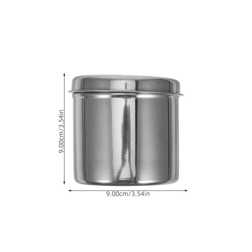 2St Rvs Sterilisatie Container Voor Ointment En Watten 1