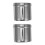 2St Rvs Sterilisatie Container Voor Ointment En Watten 11