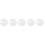 5St Thuis PP Kom Splash Guard Wit En Accessoire 11
