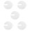 5St Thuis PP Kom Splash Guard Wit En Accessoire 10