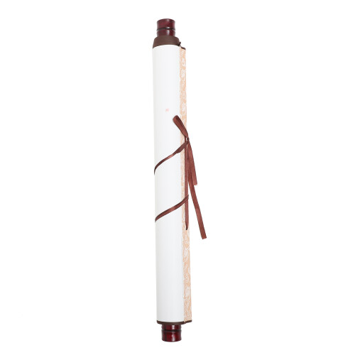 2Pcs Lightweight Golden Blank Scroll Paper for Calligraphy and Drawing 2