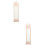 2Pcs Lightweight Golden Blank Scroll Paper for Calligraphy and Drawing 9