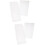 8Pcs Reusable Transparent Paint Tray Liners for DIY Paint Roller Trays 7