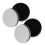 8Pcs Makeup Brush Cleaner Pads Durable Iron Case Multi-Color Sponge 3