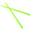 4Pairs Percussion Drum Sticks Light Green Nylon with Non-Slip Handle 2