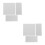 2Pcs White Insect Spreading Board Eva Foam Butterfly Specimen Display 7