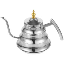 3Pcs Silver Stainless Steel Tea Kettle with Filter Handle for Home Use
