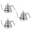 3Pcs Silver Stainless Steel Tea Kettle with Filter Handle for Home Use 8