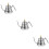 3Pcs Silver Stainless Steel Tea Kettle with Filter Handle for Home Use 10