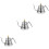 3Pcs Silver Stainless Steel Tea Kettle with Filter Handle for Home Use 6