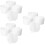 12Pcs White Silicone Split Cups Durable Resin Mixing Molds for DIY Art 8