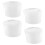 12Pcs White Silicone Split Cups Durable Resin Mixing Molds for DIY Art 3