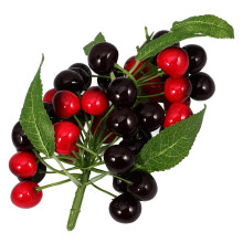 Fake Cherry Foam Fruit Ornaments Lifelike Multi-Color Photo Props