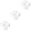 12Pcs White Silicone Split Cups Durable Resin Mixing Molds for DIY Art 6