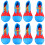 4Paires Chaussures Clown Robustes Et Légères Pour 7