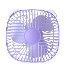 Maison extérieure portative de ventilateur de bureau-Violet