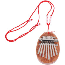 8 Key Kalimba Exquisite Finger Thumb Piano Marimba Musical Good Accessory Pendant Gift