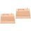 2Pièces Porte- Bois Beige Antidérapant Pour Couture 6