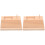2Pièces Porte- Bois Beige Antidérapant Pour Couture 4