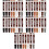 40Pièces Marqueurs Réparateurs Bois Assortis Usage 9