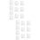 20Pièces Acryliques Claires Protection Durable Pour Bricolage 7