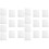 20Pièces Acryliques Claires Protection Durable Pour Bricolage 2