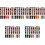40Pièces Marqueurs Réparateurs Bois Assortis Usage 5
