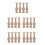20Pièces Balustres Bois Beige Pour Rampe Escalier Réparation 9
