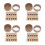 40Pièces Clips Marqueurs Crochet Alliage Comptage Précis 5