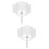 10Pièces Support Baseball Acrylique Transparent Pour Bureau Et Table 9