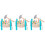 3Ensembles Banc À Marteler Jouet Éducatif Bois Métal 6