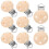 32Pièces Attaches En Bois Beige Pour Bébé DIY Décoration 2
