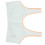 2Pièces Brassière Fil Coton Respirante Pour 3