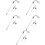 5Ensembles Accessoires Valves De Vidange Pour Trombone Couleur Argent 9