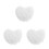 3Pièces Billes Mousse Blanches Faciles À Modeler Pour 6