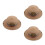 3Pièces Chapeaux En Kaki Chapeau Large 8