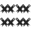 8Paires Extensions D'axle Robustes Noir Pour Accessoires Enfants 7