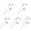 5Ensembles Accessoires Valves De Vidange Pour Trombone Couleur Argent 4