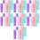 56Pièces Ouvre-Ampoules Compact Couleurs Variées 9