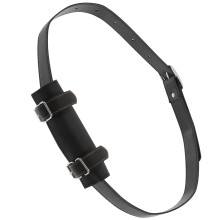 4Pièces Ceinture De Taille Cuir Noir Support D’épée Style Médieval