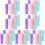 56Pièces Ouvre-Ampoules Compact Couleurs Variées 7