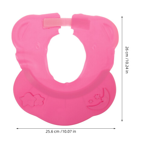 4Pièces Pour Shampooing Rose En Silicone Adaptable 1