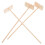 3Pièces Ensemble Râteaux Mini Bambou Pour Sable Zen Et Méditation 1
