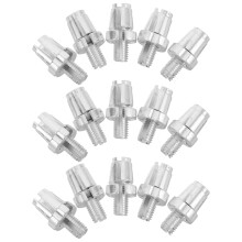 45Pièces Accessoires Freinage Aluminium Argent Pour Fixe