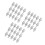 45Pièces Accessoires Freinage Aluminium Argent Pour Fixe 8