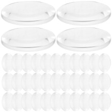 240Pièces Lentilles Convexes Transparentes En Pour Physique