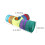 2Pièces Tunnel Pliable Multi Couleurs Pour Animaux 10