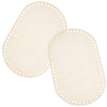 6Pièces Support En Bois Beige Pour Sac Crocheté DIY Durable Stylé