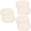 6Pièces Support En Bois Beige Pour Sac Crocheté DIY Durable Stylé 6